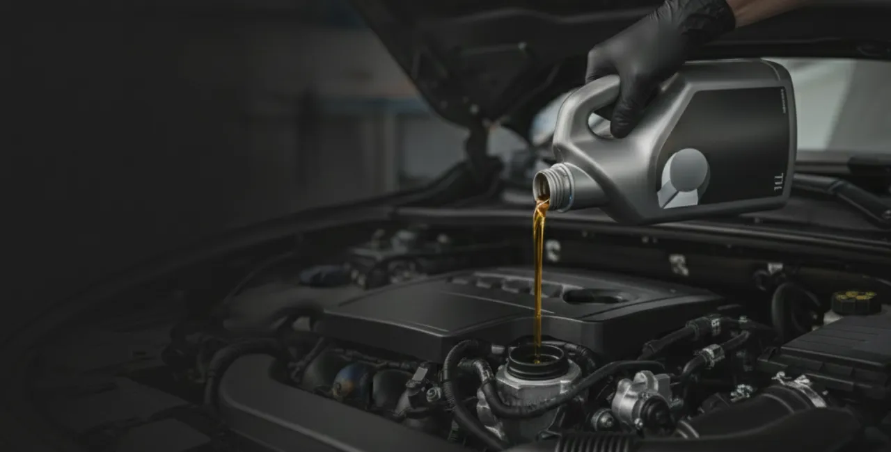 Mecânico verificando motor